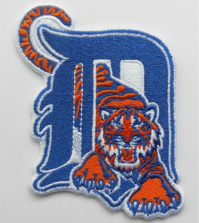 Detroit Tigers Logo Iron on Patch